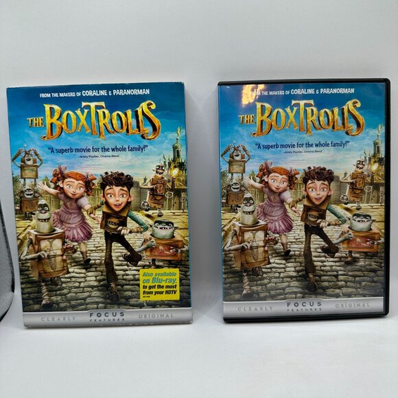 The Boxtrolls DVD Movie Rated PG Animated Adventure Universal Home Entertainment - Picture 3 of 5